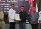 Rutan Pekalongan Hadiri Rapat Pleno Rekapitulasi DPB Triwulan IV Kota Pekalongan
